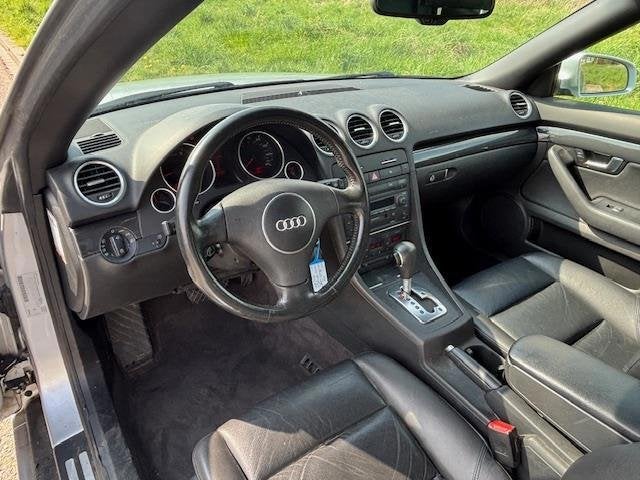 Audi A4 Cabriolet 1.8 Turbo Pro Line Automaat ECC Audio/CD E, Dealer onderhouden, Gebruikt, Zwart, 4 cilinders