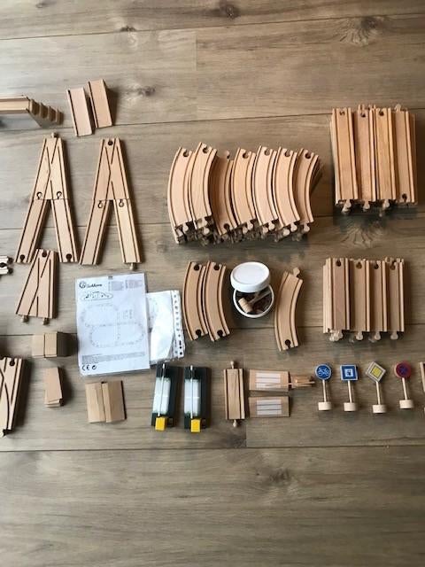 houten trein en wereld materiaal, Ophalen, Zo goed als nieuw, Overige typen