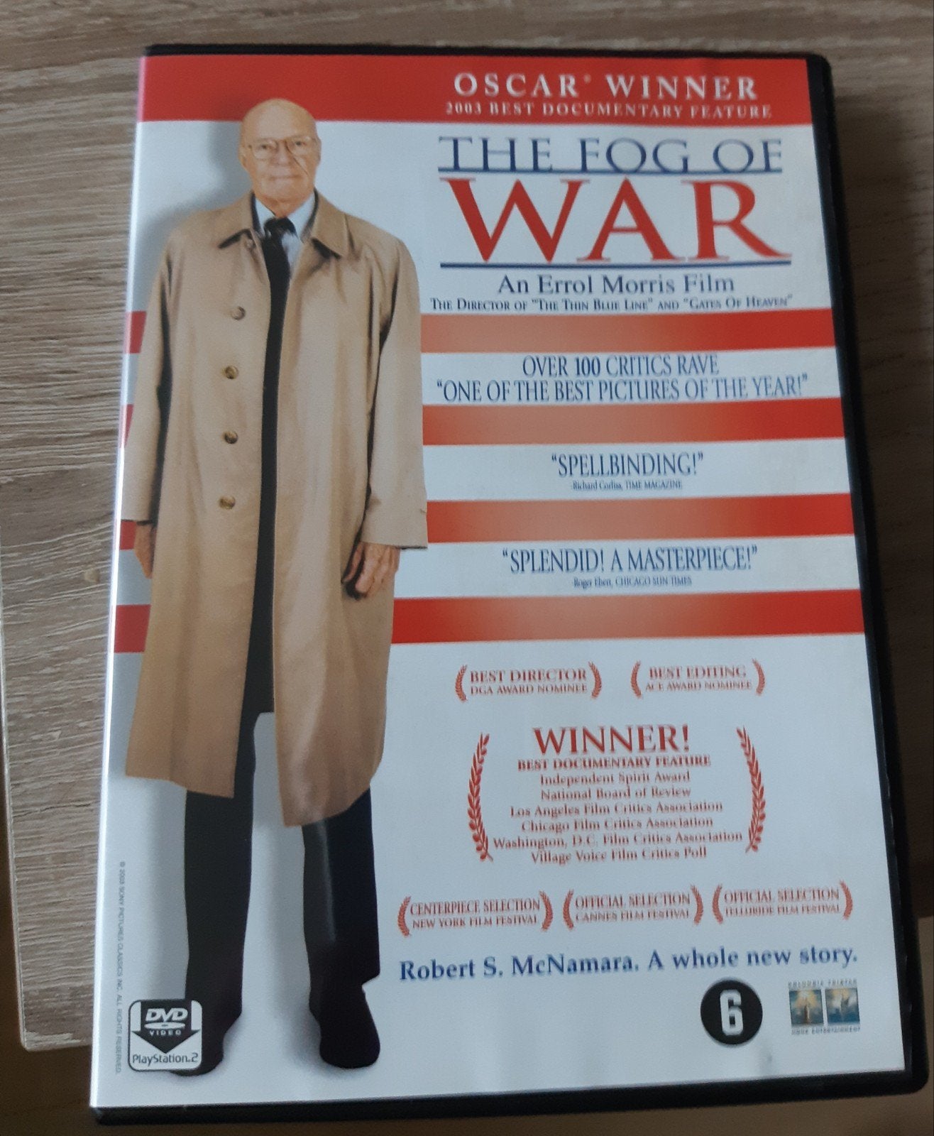 The Fog of War - dvd, Bonusmateriaal, Nederlands, Ophalen of Verzenden, Vanaf 6 jaar