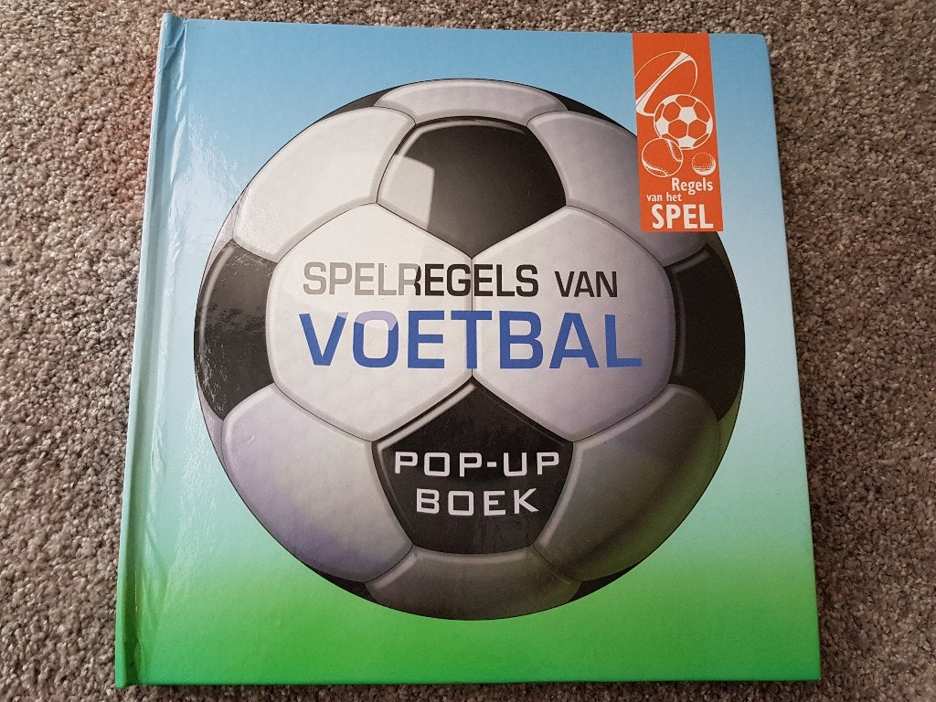 Boek : Spelregels van voetbal -- pop-up boek --, Ophalen of Verzenden, Gelezen, Jim Kelman, Balsport