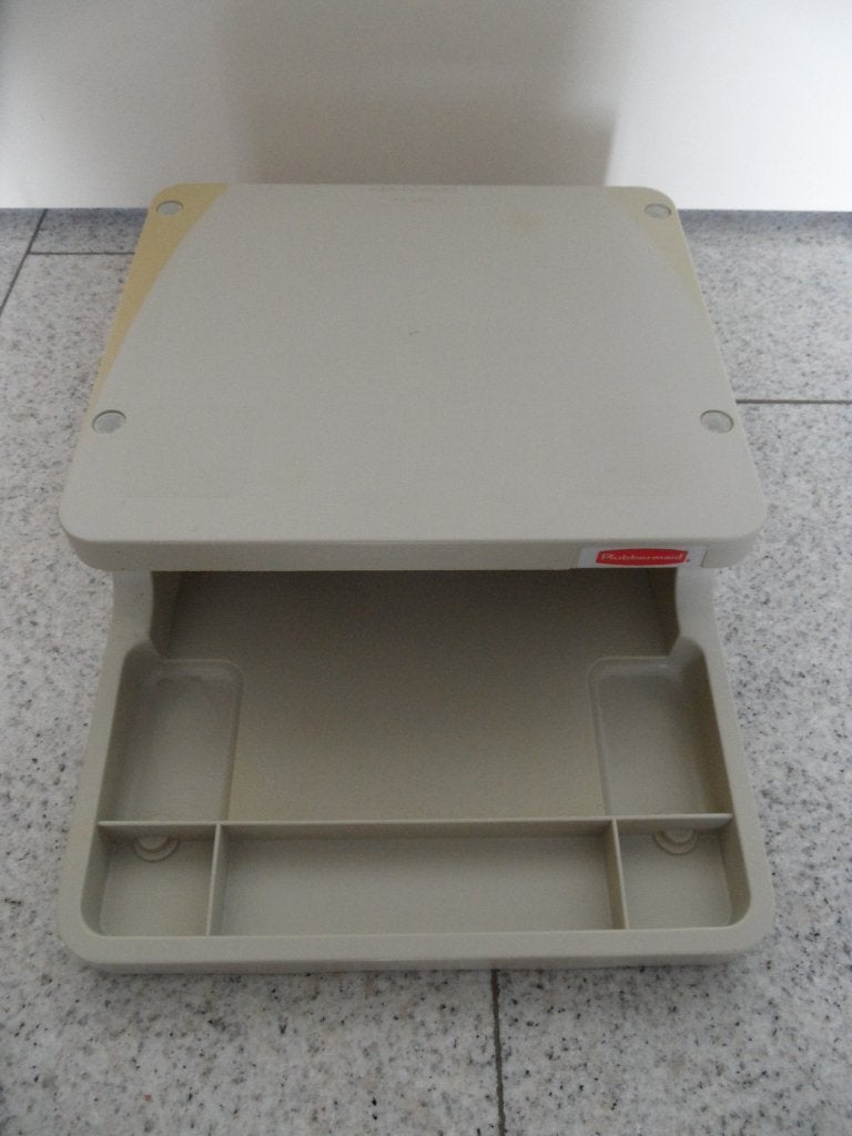 beeldschermverhoger + organizer Rubbermaid, Computers en Software, Vintage Computers, Ophalen of Verzenden
