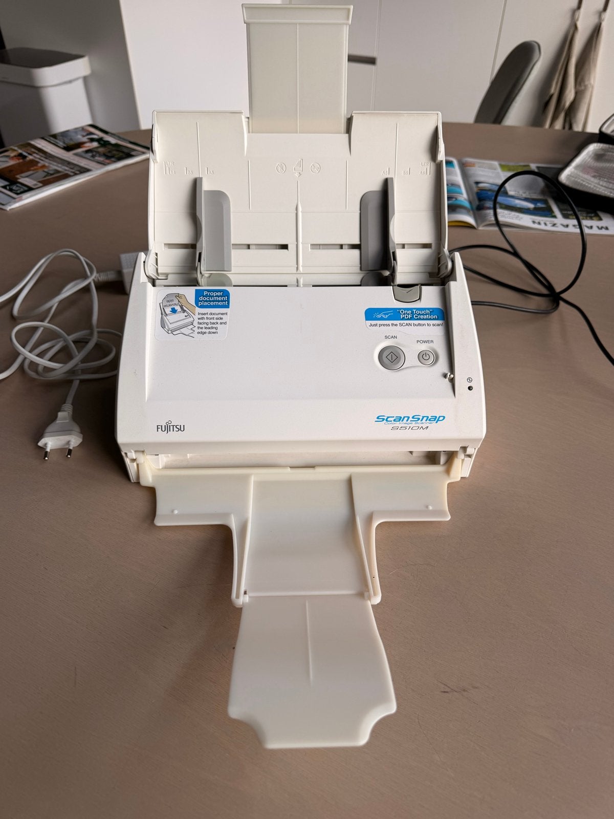 Fujitsu ScanSnap S510M Documentscanner, Ophalen of Verzenden, Zo goed als nieuw, Documentscanner, MacOS
