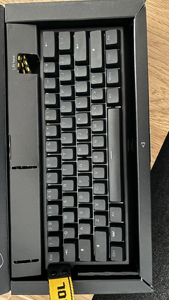 Wooting 60HE+, Computers en Software, Toetsenborden, Ophalen of Verzenden, Zo goed als nieuw, Qwerty, Hot-swappable