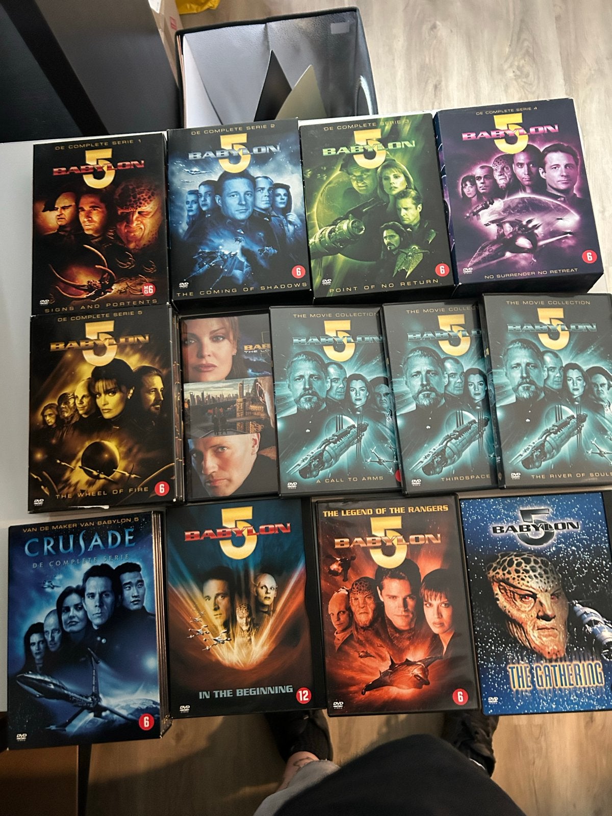 Babylon 5 & Crusade Complete Series en Films DVD Collectie, Nederlands, Science Fiction en Fantasy, Ophalen of Verzenden, Vanaf 12 jaar