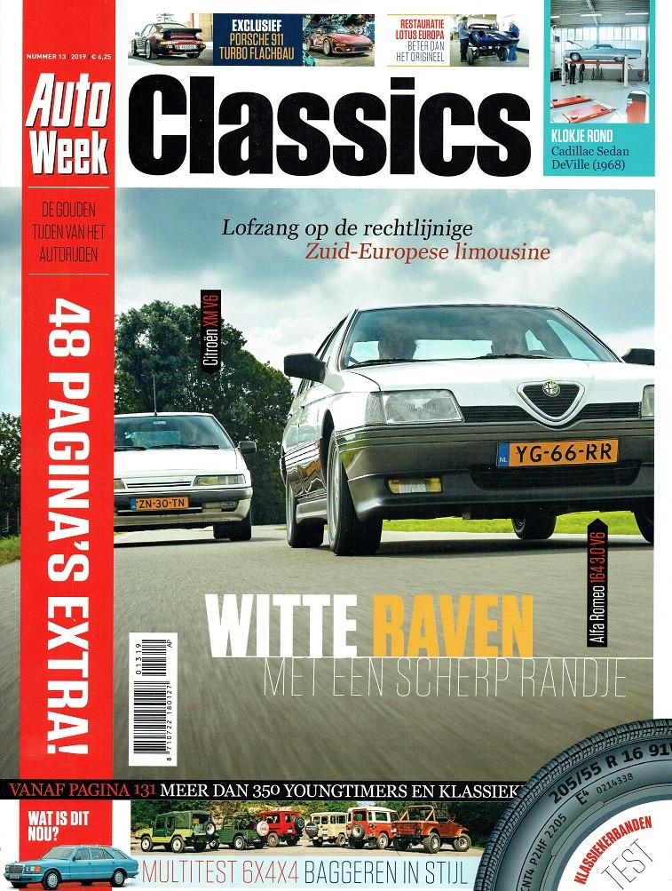 Autoweek Classics 2019 nr. 13 (o.a. Alfa 164 & Citroën XM), Verzenden, Gelezen, Algemeen
