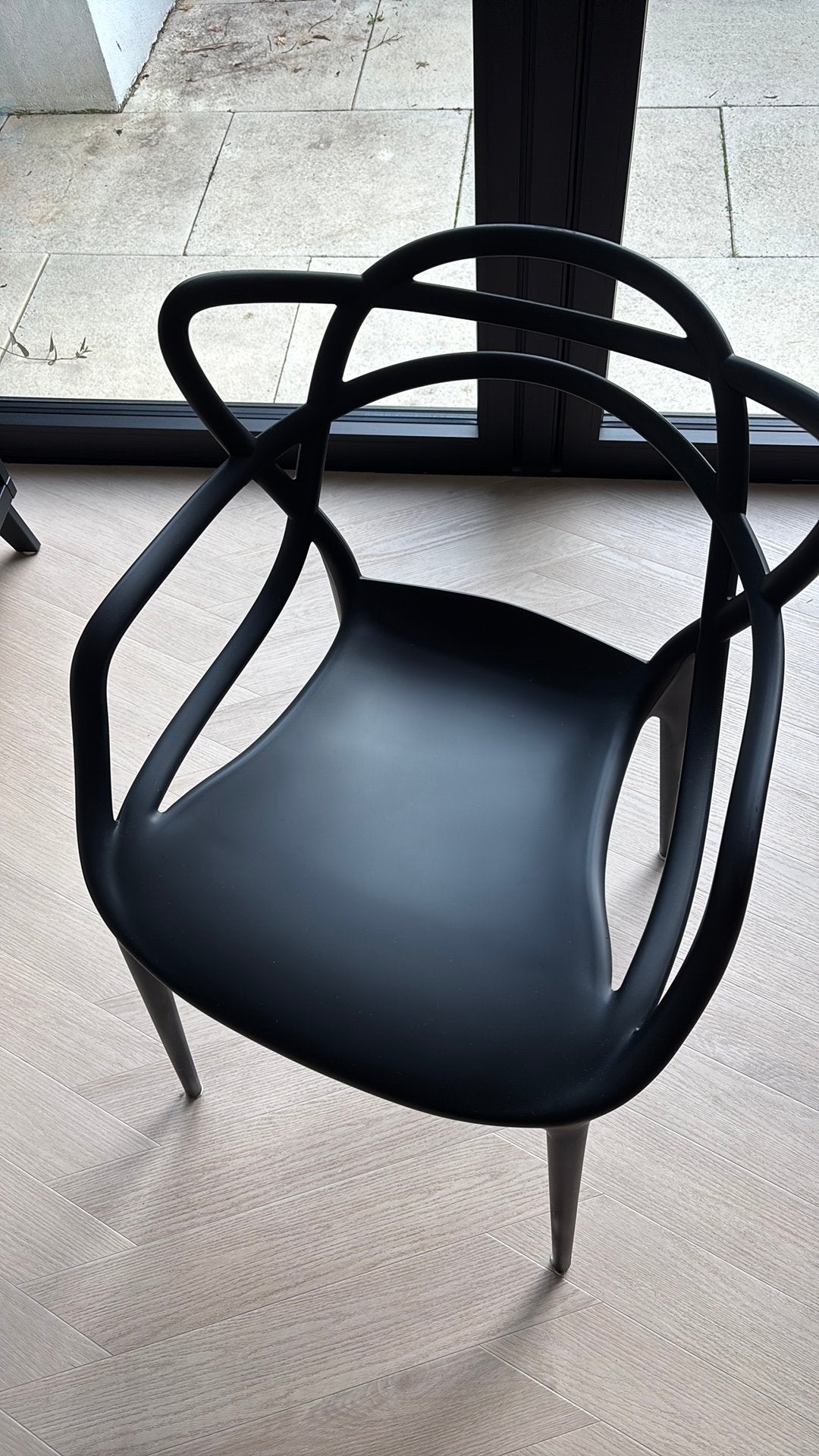Kartell Masters stoel - zwart, Ophalen, Zo goed als nieuw, Zwart, Eén