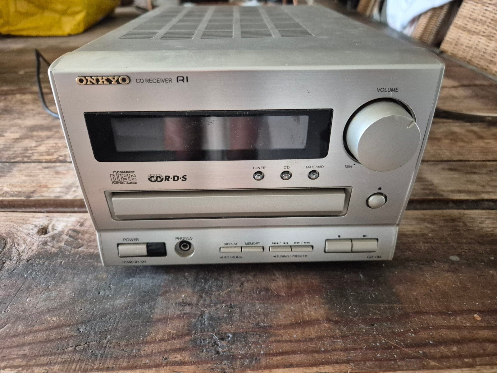 Onkyo CD Receiver R1 - Compacte Stereo Installatie, Audio, Tv en Foto, Stereo-sets, Overige merken, Gebruikt, Ophalen of Verzenden