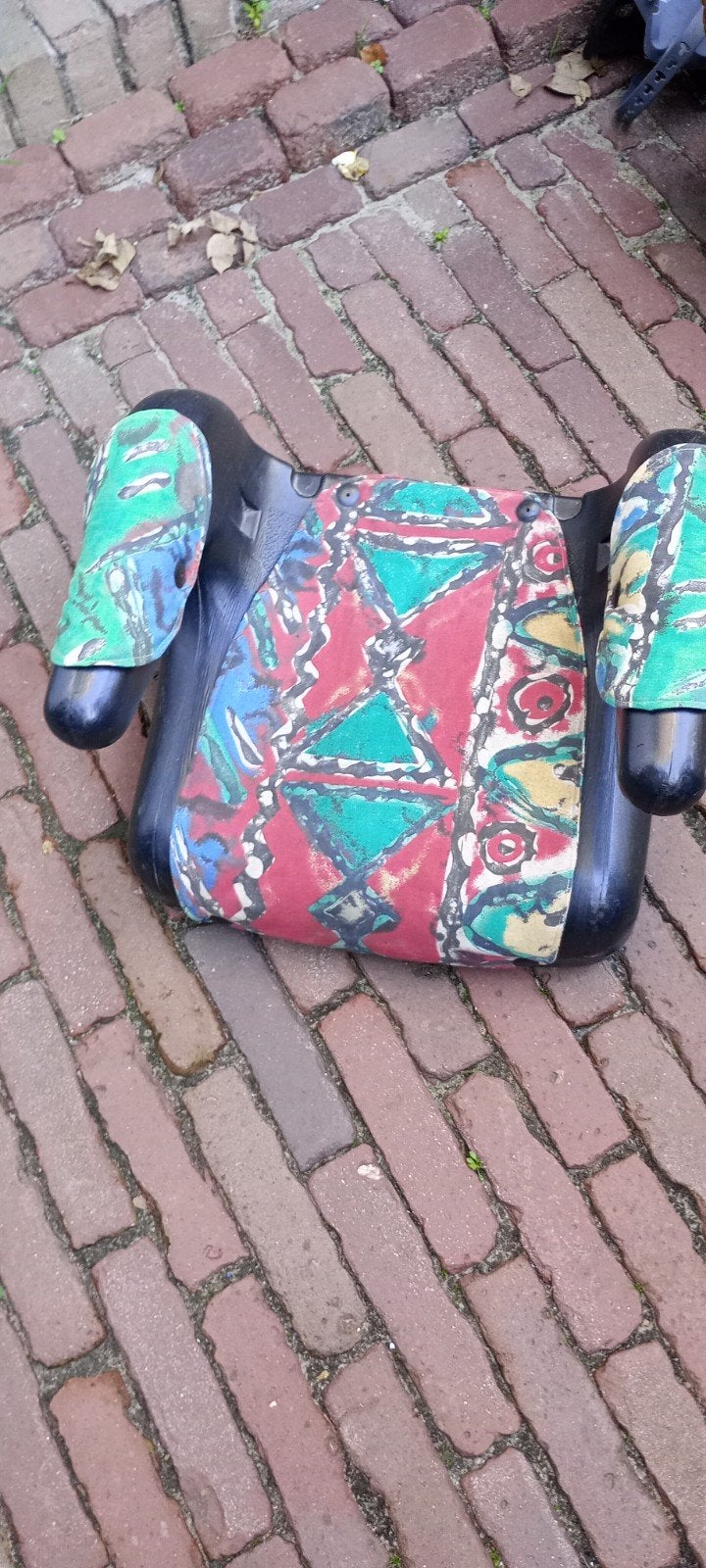 Kinderzitje met kleurrijke bekleding stoelverhoger wasbaar, 15 t/m 36 kg, Ophalen, Overige merken, Gebruikt