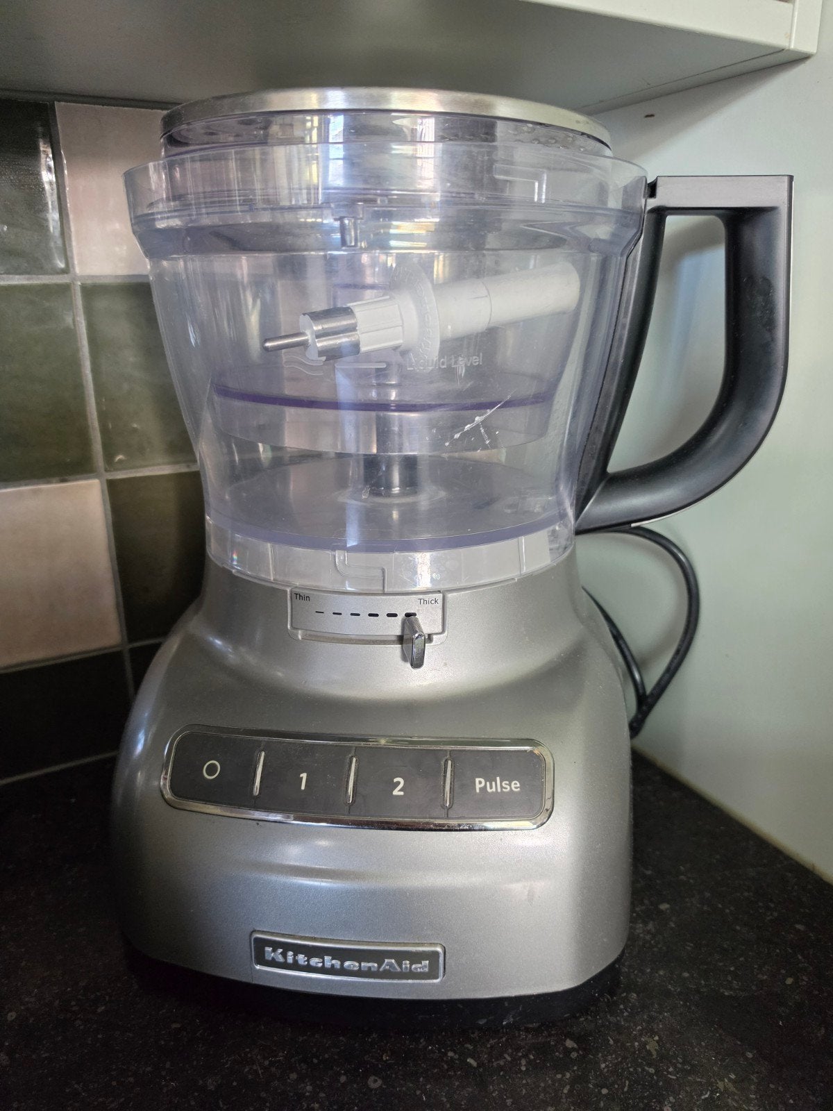KitchenAid Foodprocessor gratis zie beschrijving, Ophalen, 2 snelheden, Zo goed als nieuw, 2 tot 3 liter