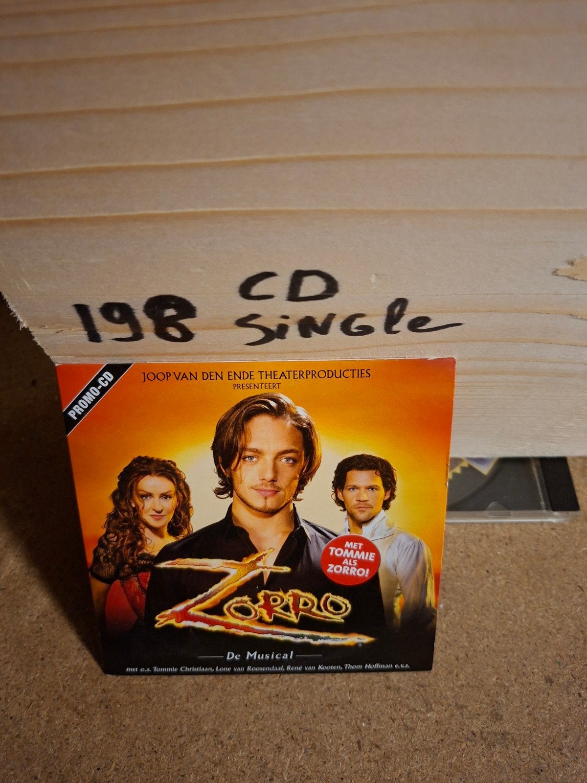 Zorro De Musical Promo-CD - Joop van den Ende Theaterproduc, Ophalen of Verzenden, Gebruikt, Filmmuziek en Soundtracks, Promo