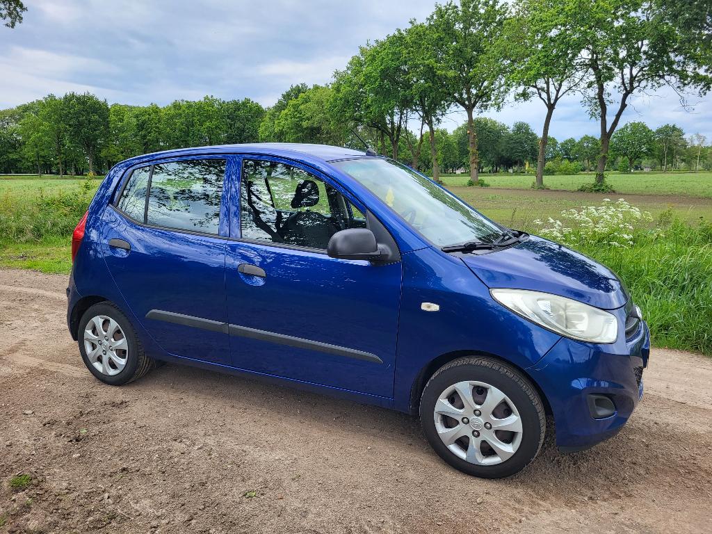 Hyundai i10 1.1 I 5DR 2013 Blauw, Auto's, Hyundai, Particulier, i10, Benzine, B, Hatchback, Handgeschakeld, Geïmporteerd, Blauw