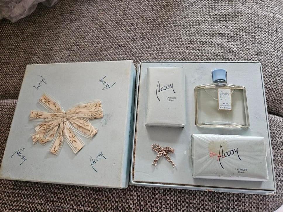 Acosy Eau de Cologne & Zeep Cadeauset vintage, Verzamelen, Ophalen of Verzenden, Zo goed als nieuw