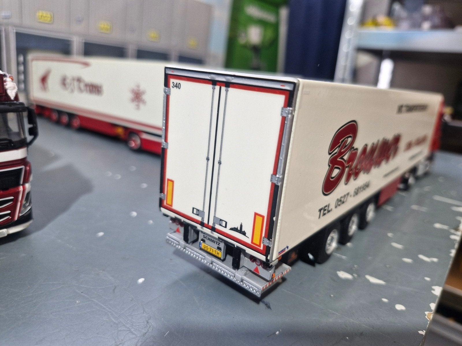 Daf XF met koeltrailer wsi  brouwer URK, Ophalen of Verzenden, Zo goed als nieuw, Bus of Vrachtwagen, Wsi