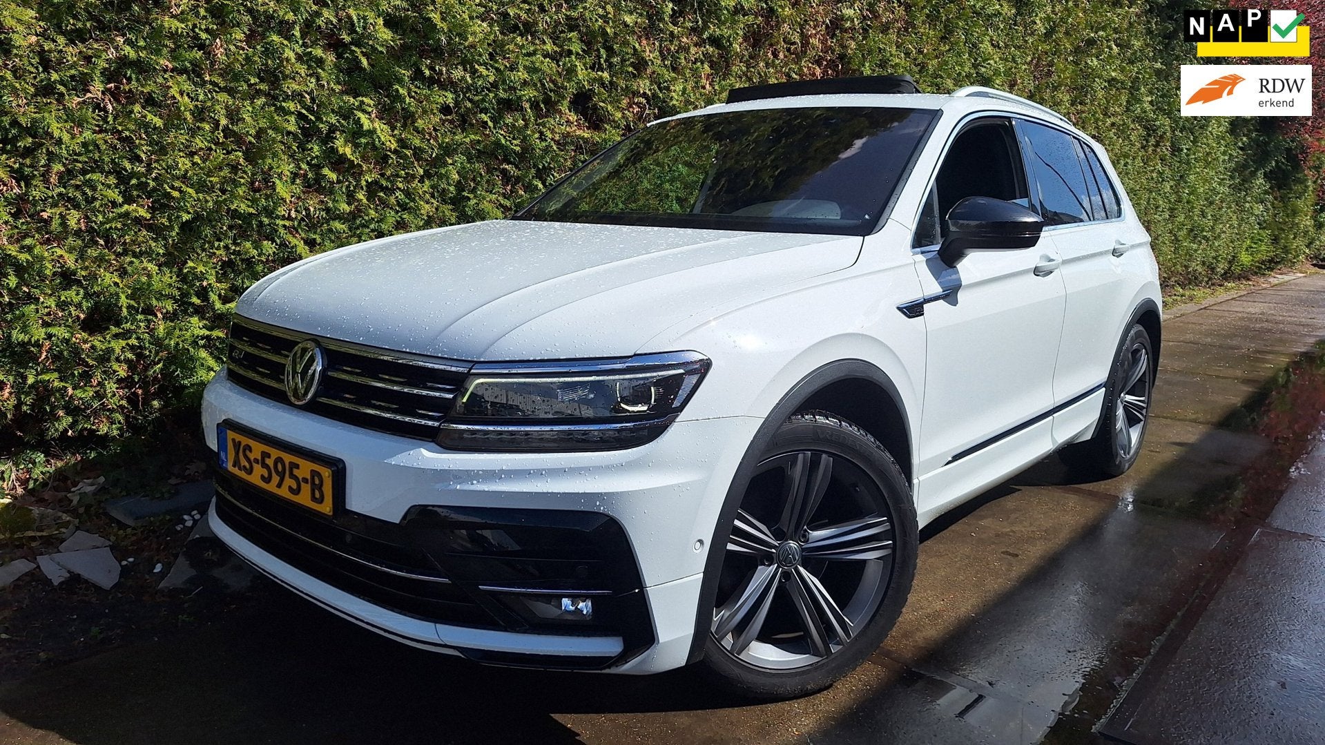 Volkswagen Tiguan 1.5 TSI ACT Highline Business R (Automaatb, Auto's, 4 cilinders, 150 pk, Alcantara, Wit