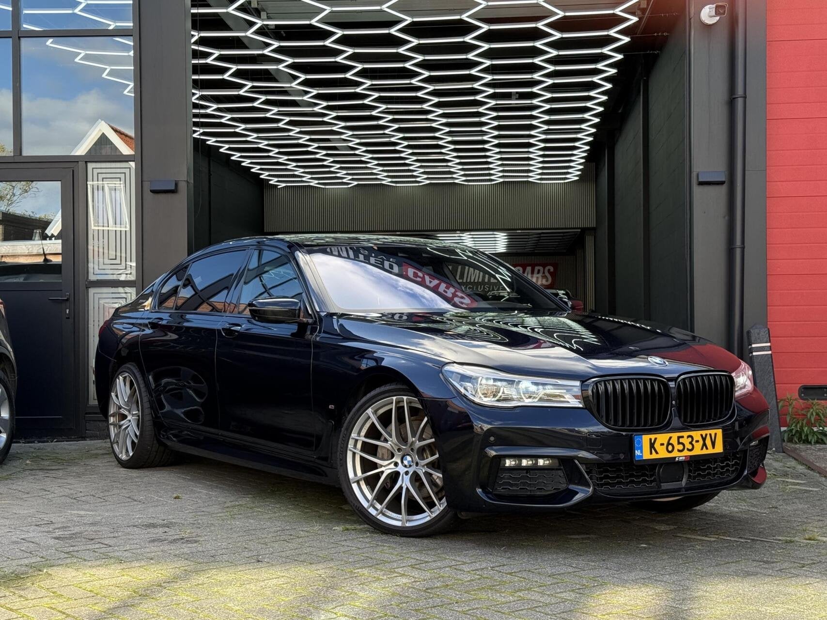 BMW 7-serie 740Le iPerformance M-PAKKET, PANO,MASSAGE,HEADUP, Auto's, Automaat, Achterwielaandrijving, Gebruikt, Euro 6
