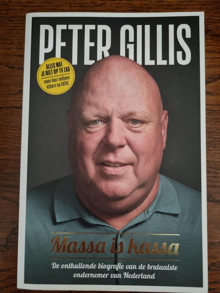 Massa is kassa, Peter Gillis, Ophalen of Verzenden, Zo goed als nieuw