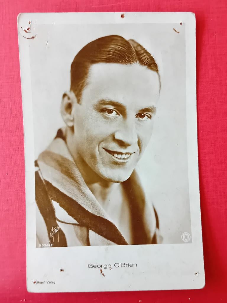 Ansichtkaart George O'Brien, Ophalen of Verzenden, Foto of Kaart