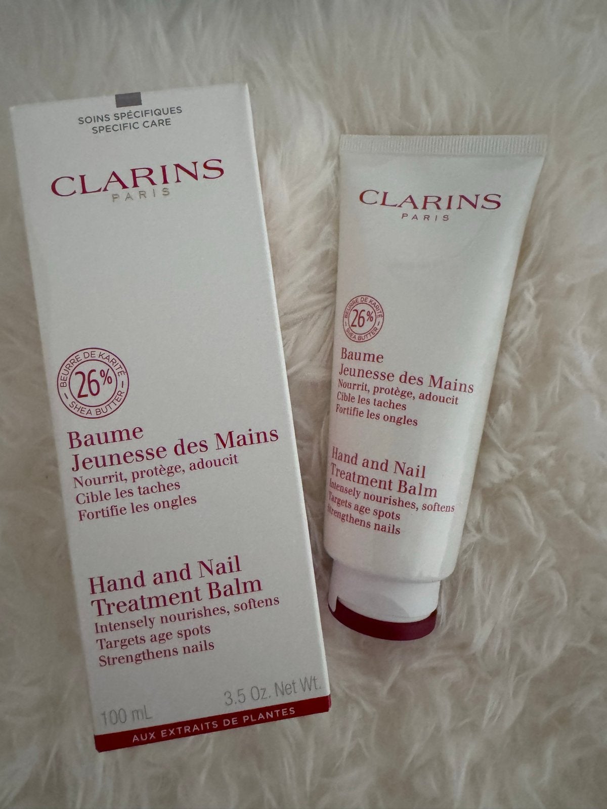 Nieuw Clarins Hand Nail Treatment, Ophalen of Verzenden, Nieuw, Bodylotion, Crème of Olie
