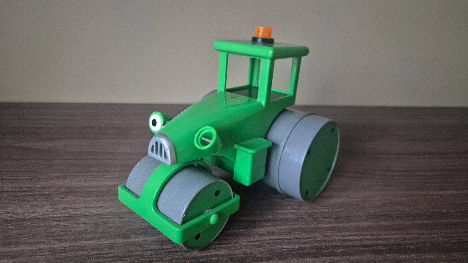 Groene Wegenwals Speelgoed - Bob de Bouwer, Ophalen, Gebruikt