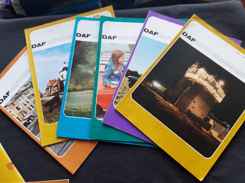 Daf Automagazine 1971 – COMPLETE JAARGANG -  losse nummers, Daf variomatic, Ophalen of Verzenden, Zo goed als nieuw, Overige merken