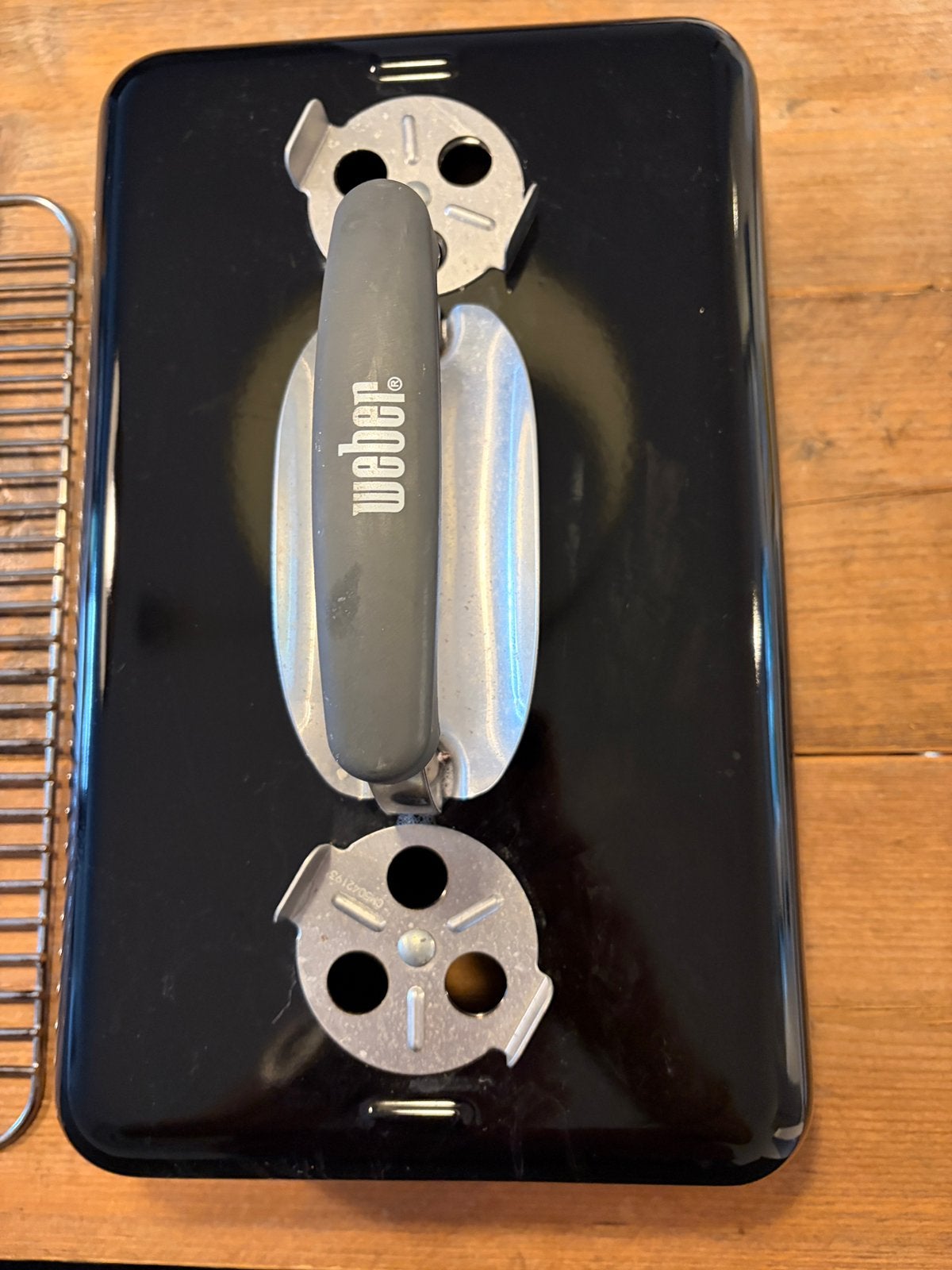 Weber Go Anywhere, Ophalen, Gebruikt