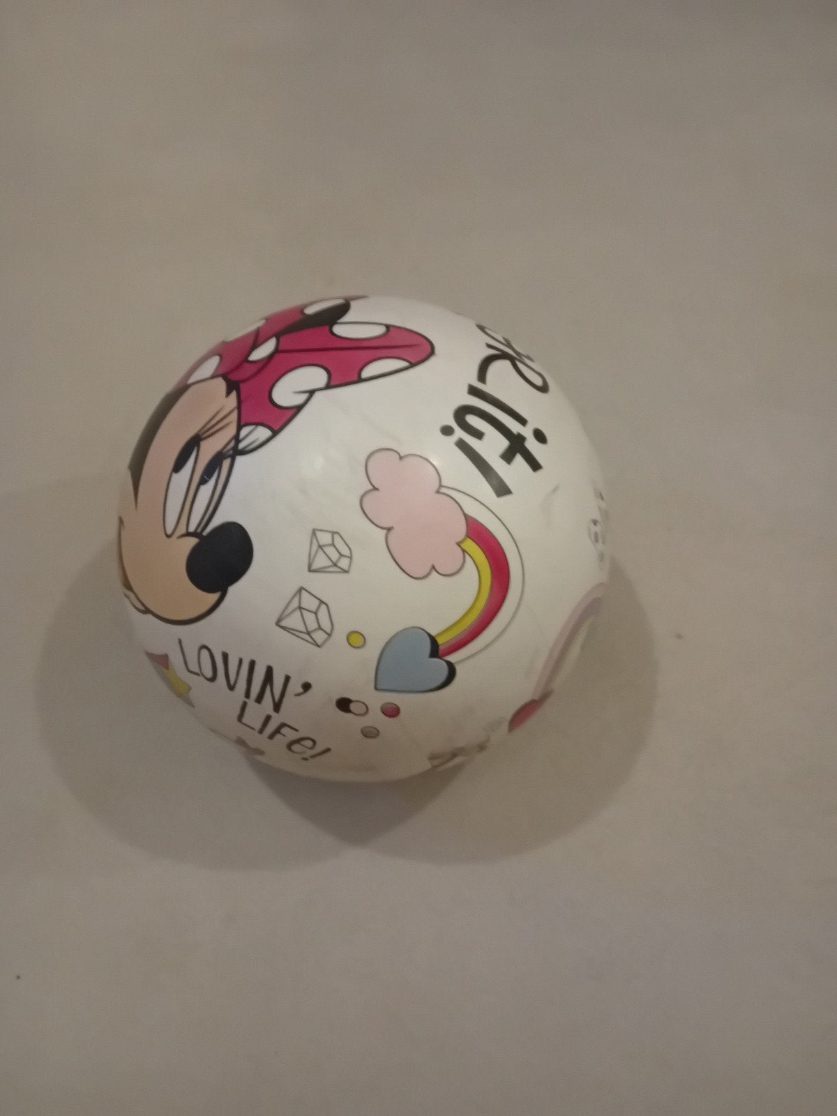 mini mouse bal, Maat XL, Ophalen of Verzenden, Gebruikt, Bal