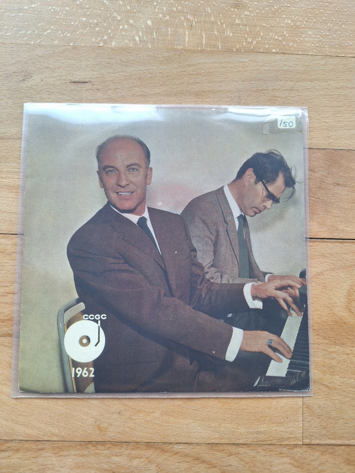 Wim Sonneveld & Godfried Bomans - Premieplaat 1962, Originele persing, Ophalen of Verzenden, Gebruikt, Nederlandstalig