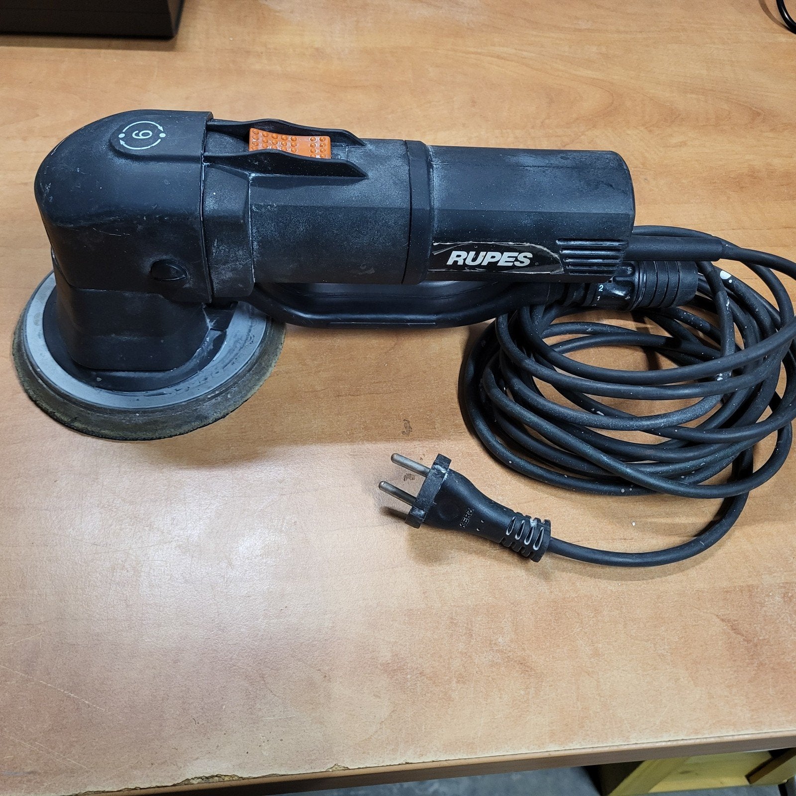 Rupes BR106AE excentrische schuurmachine 550W, Ophalen of Verzenden, Gebruikt, Minder dan 600 watt, Excentrische schuurmachine