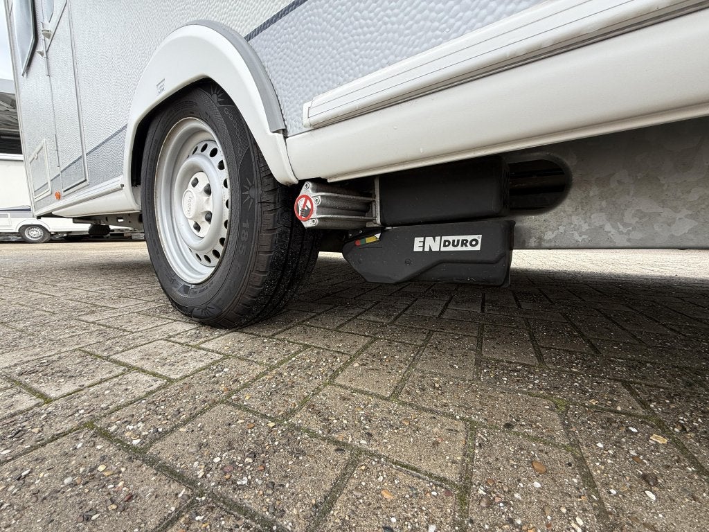 Hobby De luxe Easy 495 UL Enkele bedden, Mover bj15, Caravans en Kamperen, Rondzit, Hobby, Bedrijf, 4 tot 5 meter