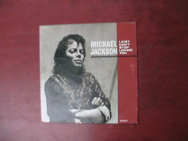 michael jackson jukebox single i just cant stop loving you, Ophalen of Verzenden, Zo goed als nieuw, Pop