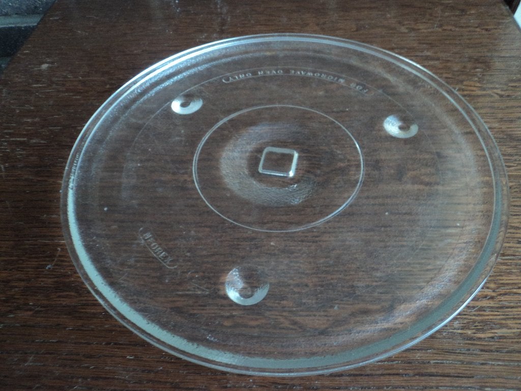 mooi glazen magnetron bord, Witgoed en Apparatuur, Ophalen of Verzenden, Zo goed als nieuw