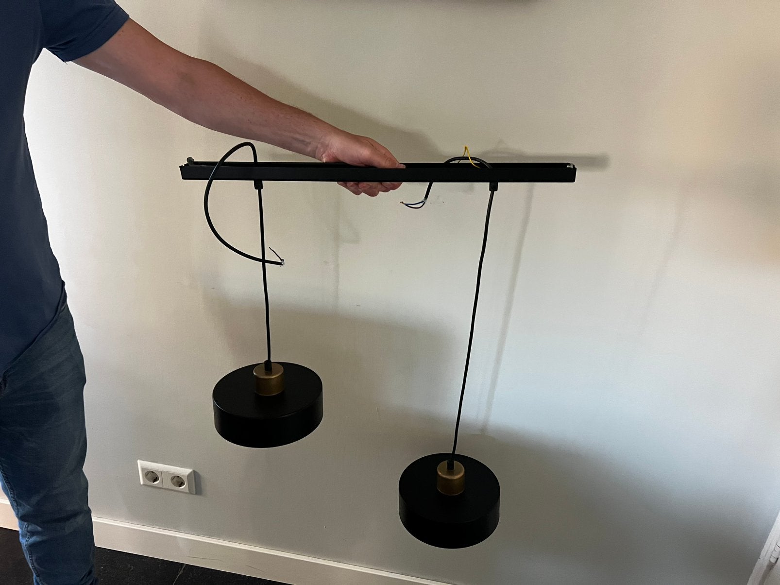 Plafondlamp boven eettafel, Ophalen of Verzenden, Zo goed als nieuw