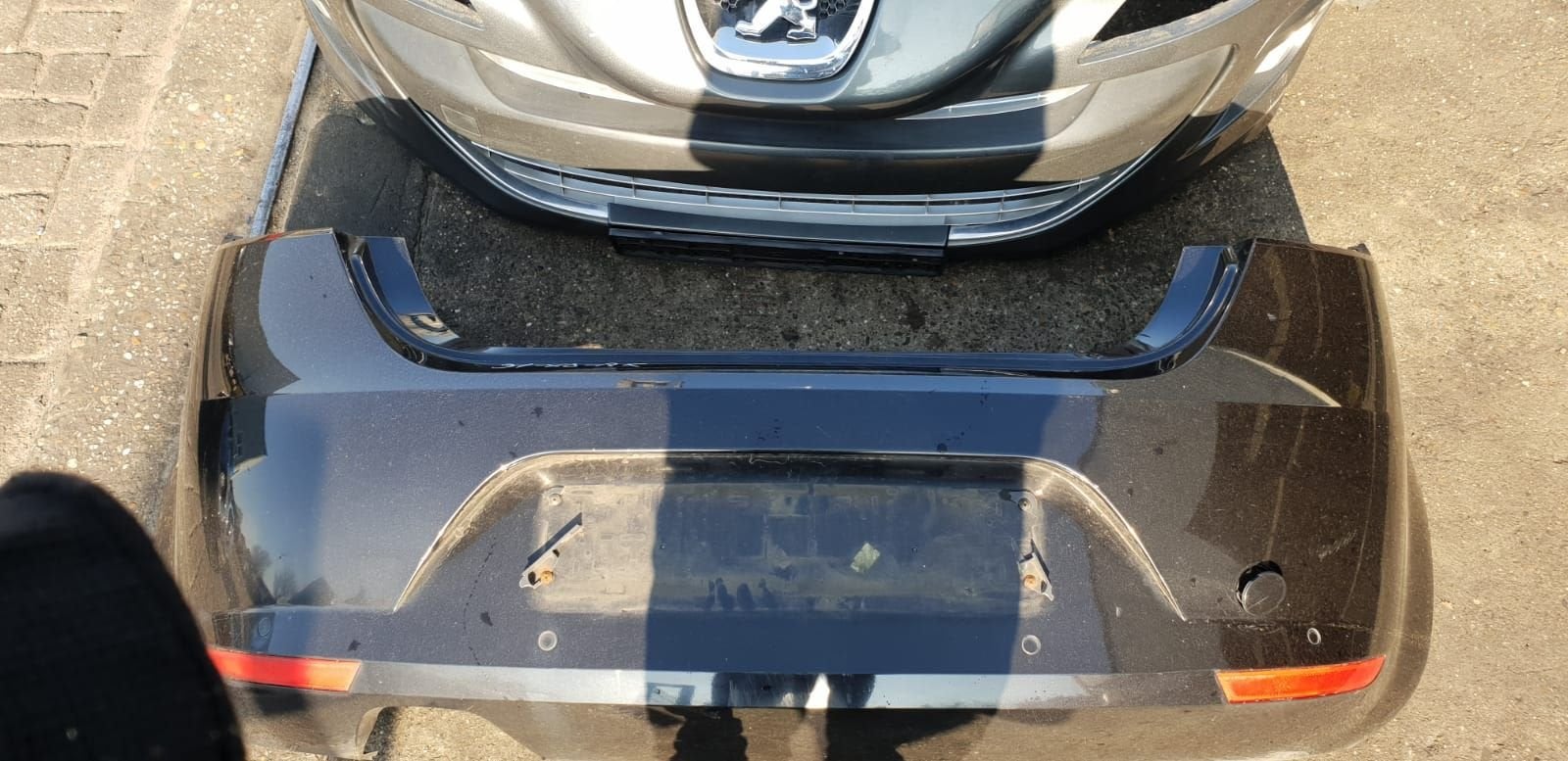 SEAT LEON ACHTERBUMPER BJ 2007, Gebruikt, -, -, Ophalen of Verzenden