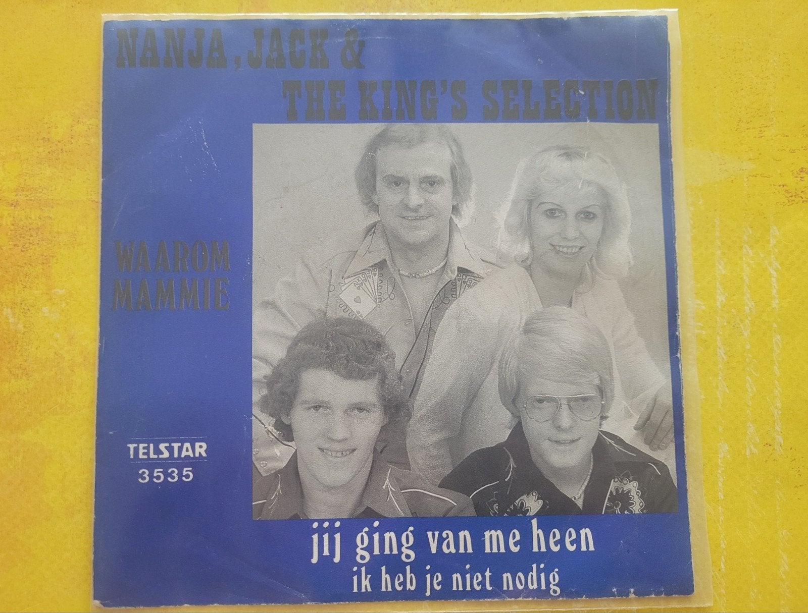 Nanja, Jack & The King Selection  - Waarom Mammie., Ophalen, Zo goed als nieuw, Overige formaten, Levenslied of Smartlap