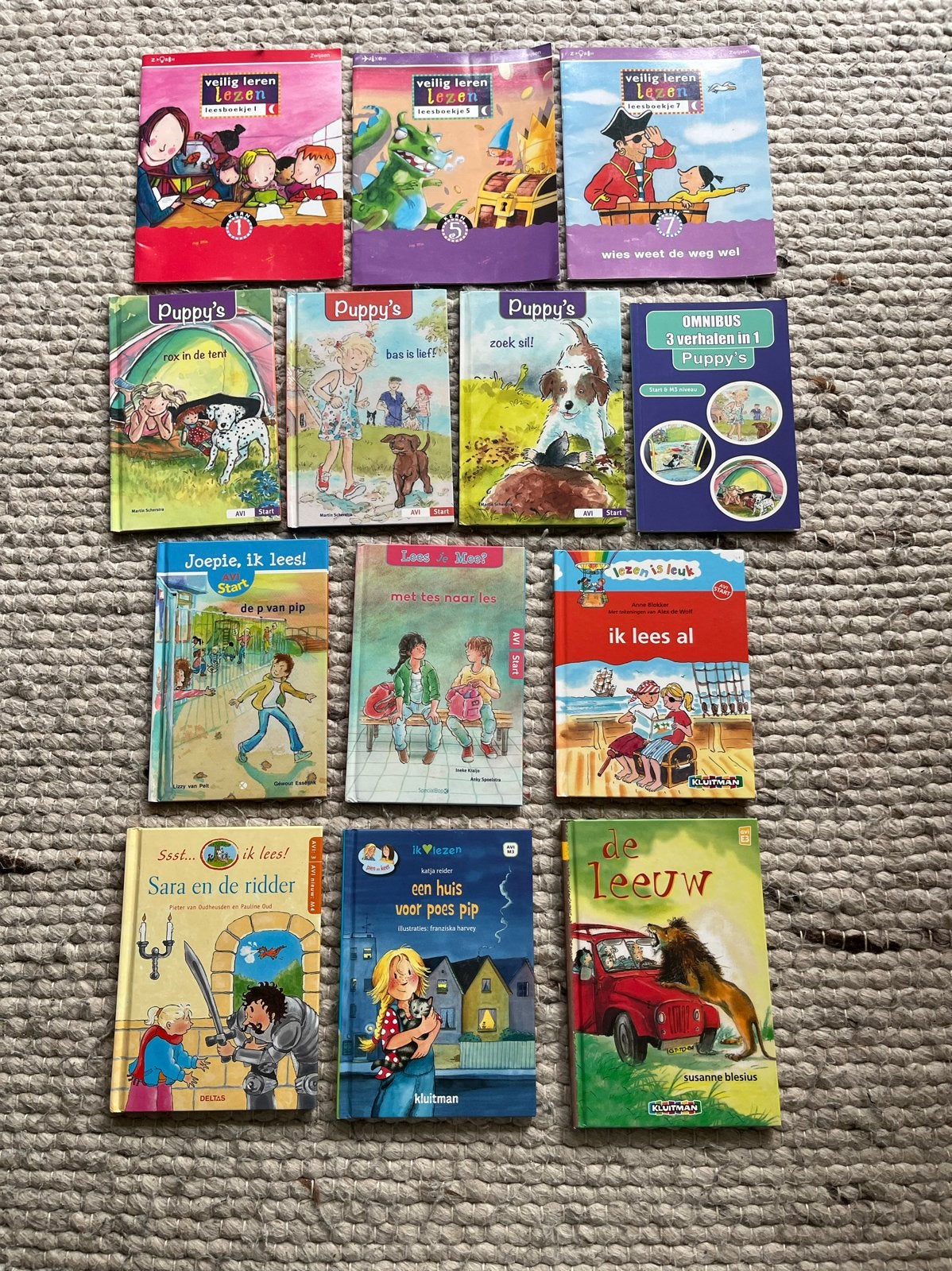 11 leesboekjes AVI Start tot AVI 2-3 - Goede staat, Boeken, Ophalen of Verzenden, Gelezen, Fictie algemeen
