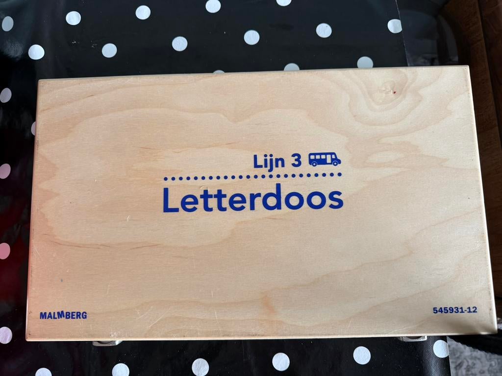 Letterbord van Malmberg, Kinderen en Baby's, Speelgoed | Educatief en Creatief, Ophalen of Verzenden, Gebruikt