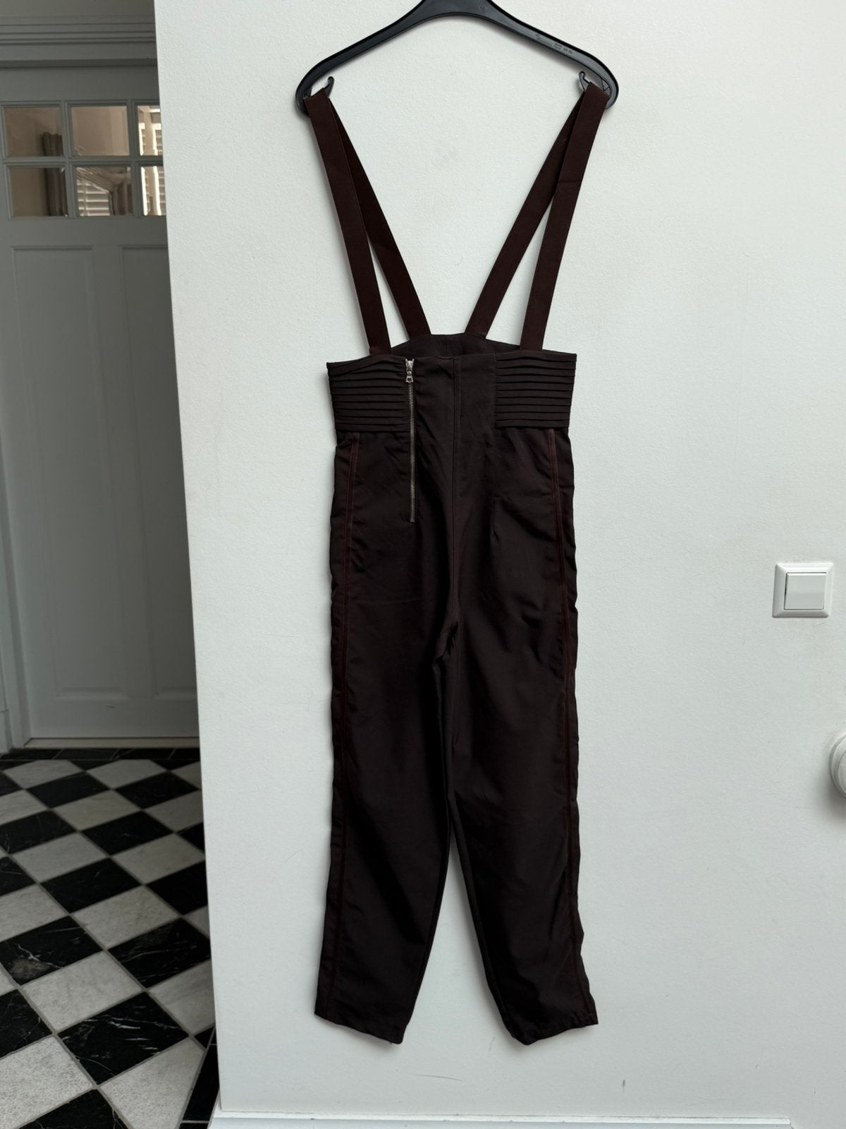 Marithé François Girbaud archive salopette broek bruin IT 44, Bruin, Maat 42/44 (L), Ophalen of Verzenden, Zo goed als nieuw
