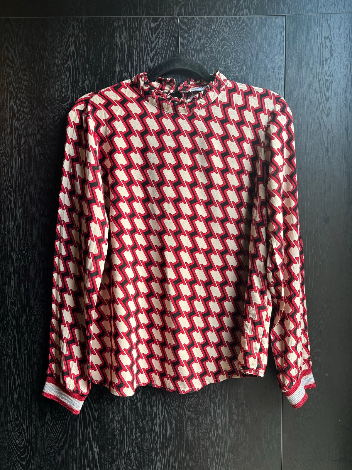 Co'Couture Blouse met Geometrische Print - Maat S, Verzenden, Gedragen, Maat 36 (S), Meerkleurig