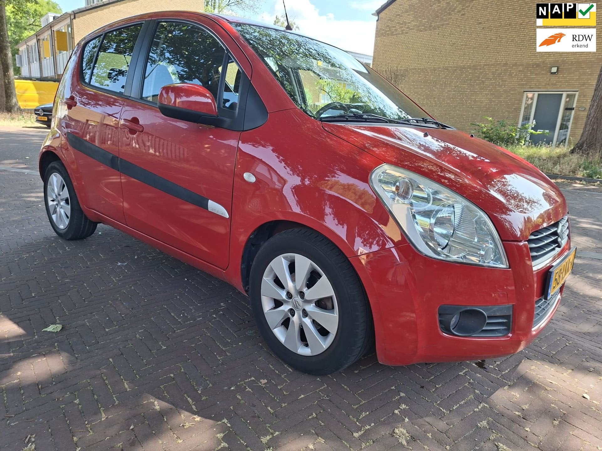 Suzuki Splash Airco / bouwjaar 2010 / leuke auto, Voorwielaandrijving, 86 pk, 4 cilinders, 965 kg