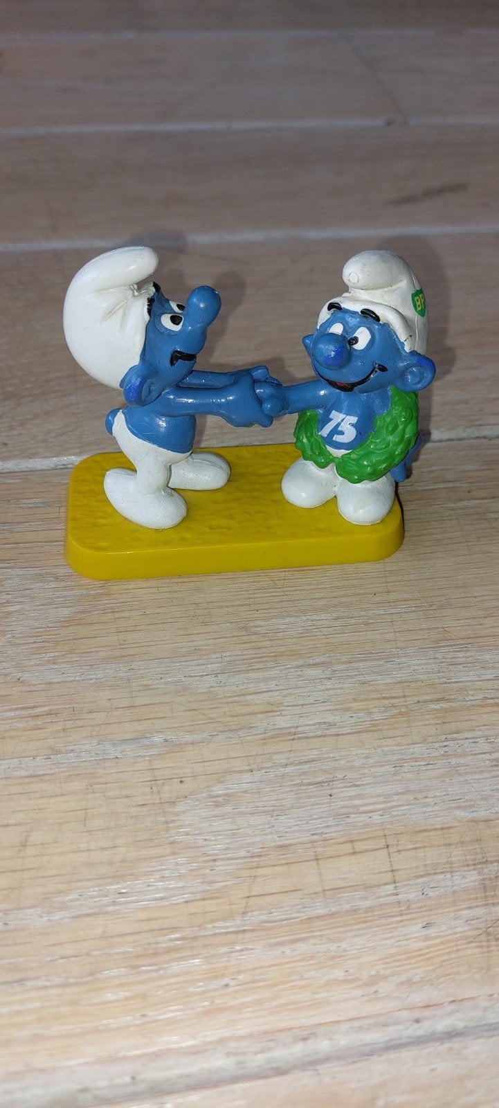 Smurfen BP Figuur 75 Jaar Samenwerking, Ophalen of Verzenden, Zo goed als nieuw