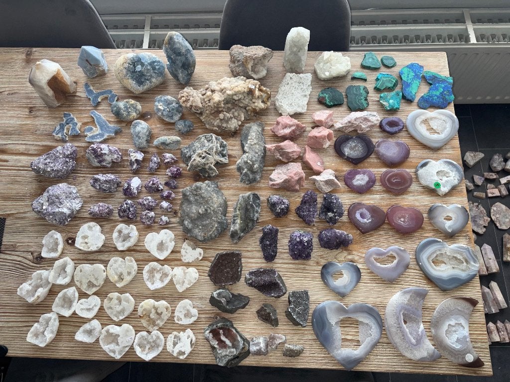 Grote partij edelstenen en mineralen, Ophalen of Verzenden, Nieuw