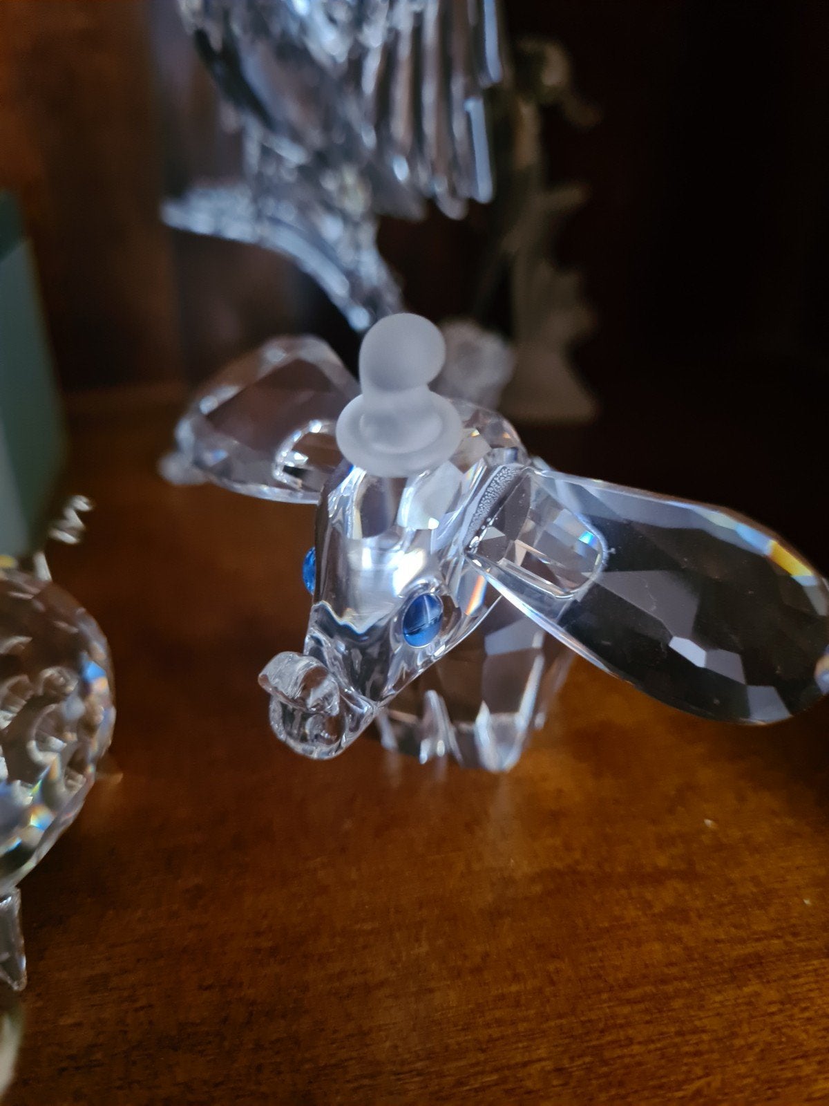 Swarovski Dombo Figuurtje - Disney Collectie, Verzamelen, Ophalen, Zo goed als nieuw, Figuurtje