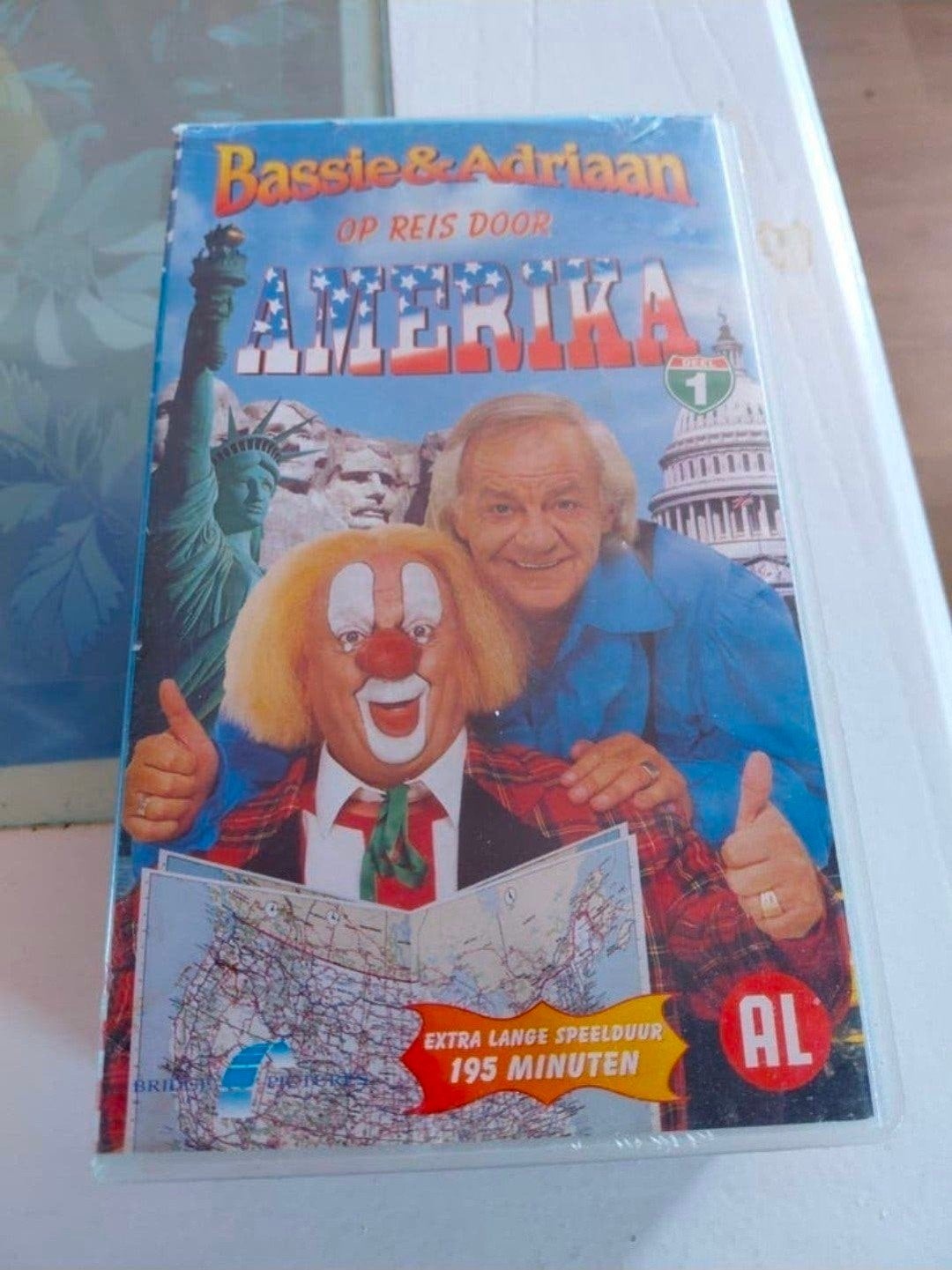 Bassie en Adriaan op zoek in Amerika deel 1 dubbelbox, Boxset, Gebruikt, Serie, Ophalen of Verzenden