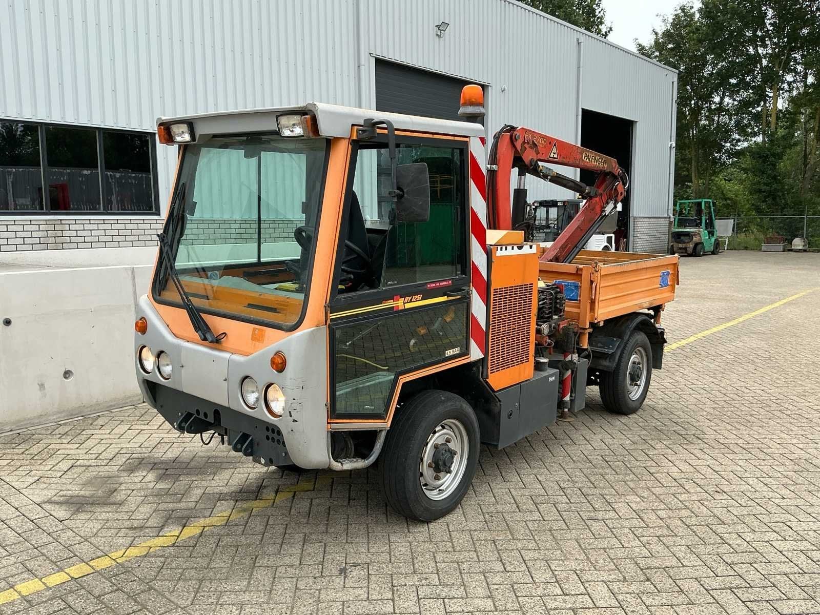 2006 BokiMobil HY1251 werktuigdrager, Auto's, Overige merken, Euro 5, Overige brandstoffen, Bedrijf
