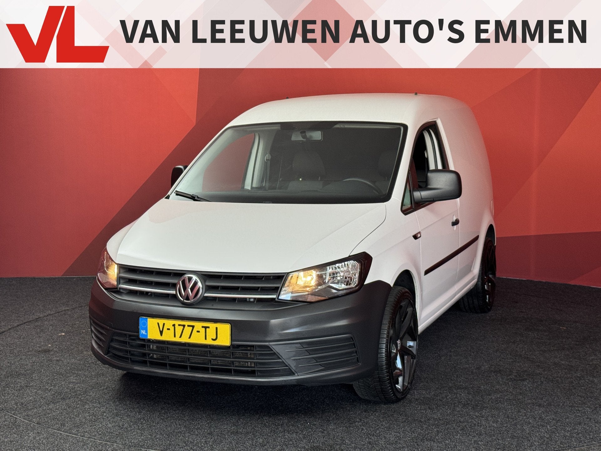 Volkswagen Caddy 2.0 TDI L1H1 BMT Trendline | Navigatie | PD, Auto's, Gebruikt, 4 cilinders, Volkswagen, Wit