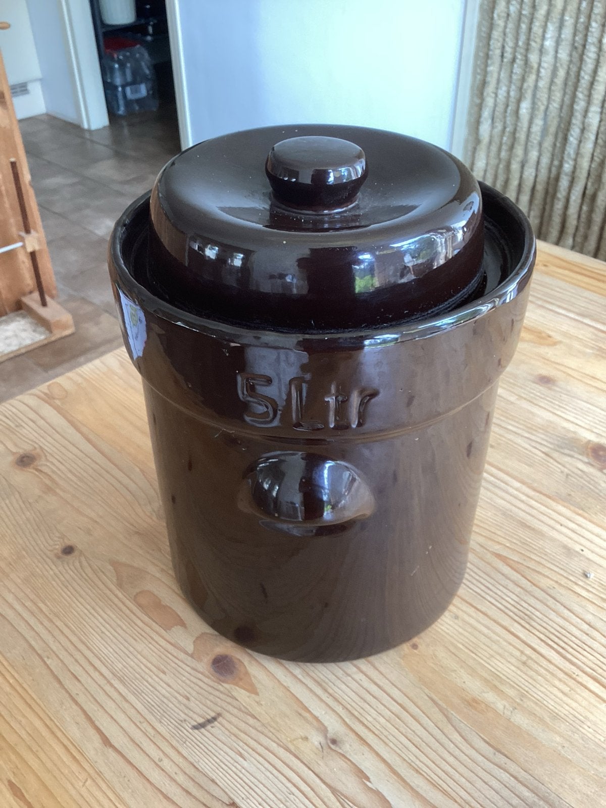 Vintage 5 Liter Keulse Pot - Fermentatiepot, Verzenden, Zo goed als nieuw, Steen/keramiek, Overige typen
