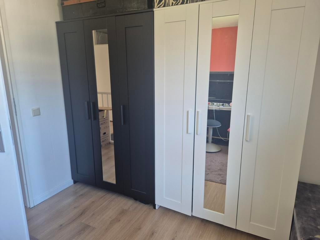 IKEA brimnes kledingkasten, Met deur(en), Overige materialen, Gebruikt, 100 tot 150 cm