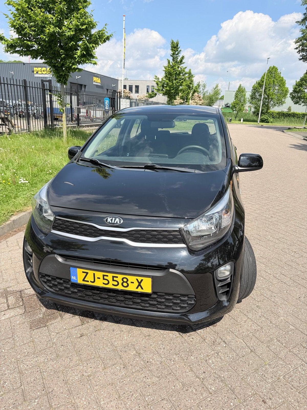Kia Picanto 1.0 | 2019 | 60.050 km | Airco | 5-deurs |, Voorwielaandrijving, 4 stoelen, Zwart, Origineel Nederlands