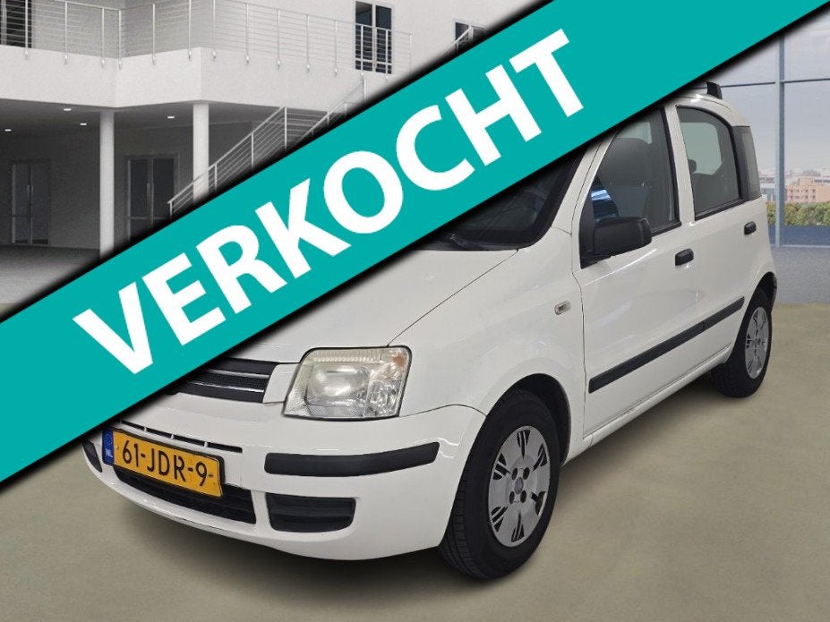 Fiat Panda 1.2 Edizione Cool 1e Eigenaar 89.750 +NAP NL-auto, Stof, Gebruikt, 1242 cc, Wit