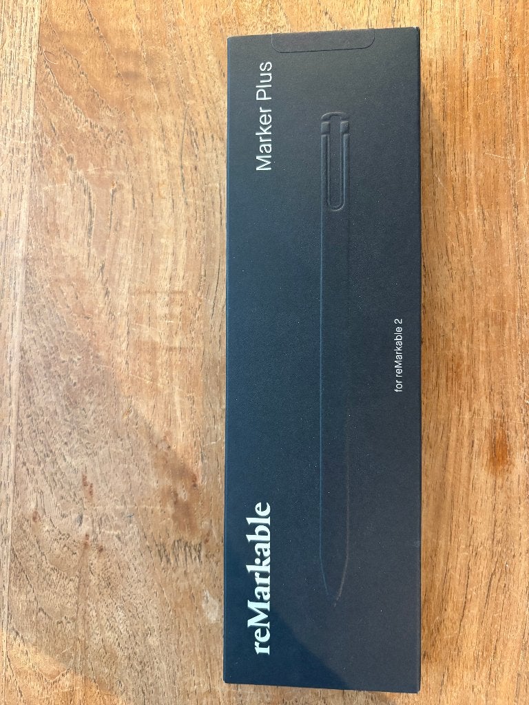 Marker Plus van reMarkable, Computers en Software, Tekentablets, Ophalen of Verzenden, Nieuw, Draadloos, ReMarkable